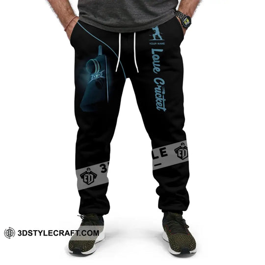 Unisex Clothing, Custom Cricket Jogger, Cricket Jogger Pants, Gift for Cricket Lovers style option 4