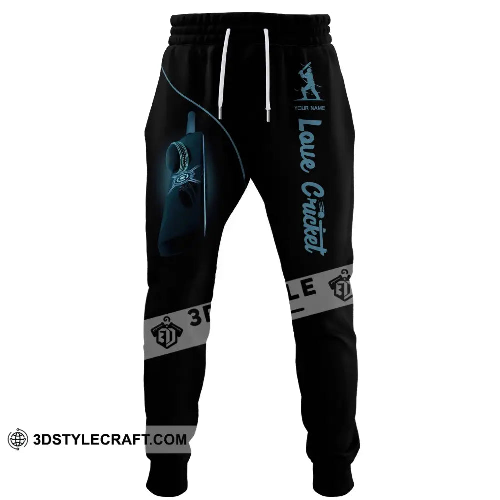 Unisex Clothing Custom Cricket Jogger Pants Gift For Lovers S