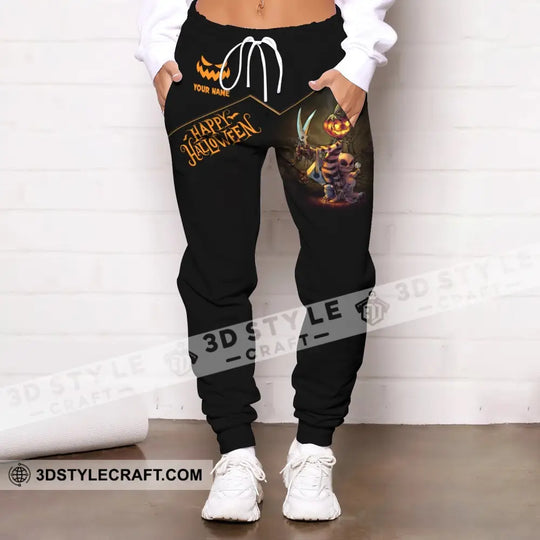 Unisex Clothing, Custom Halloween Jogger, Happy Halloween, Jogger Pants For Halloween style option 2