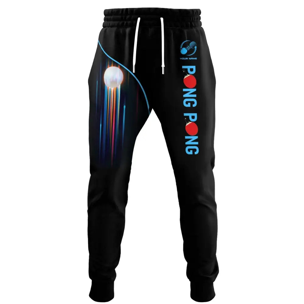 Unisex Clothing Custom Ping Pong Jogger Pants Club S