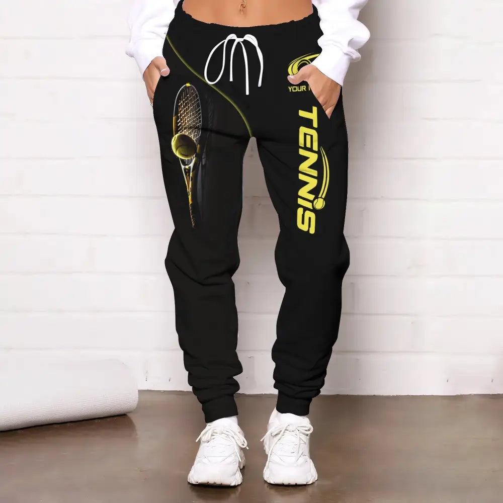 Unisex Clothing Custom Tennis Jogger Pants Gift For Lovers