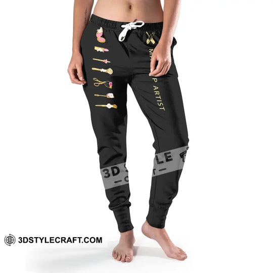 Unisex Clothing, Makeup Artist Jogger, Jogger Sportwear, Jogger Pant For Men and Women style option 2