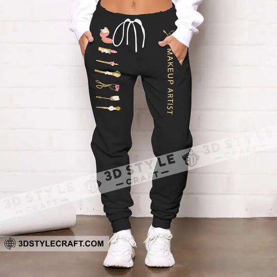 Unisex Clothing, Makeup Artist Jogger, Jogger Sportwear, Jogger Pant For Men and Women style option 1