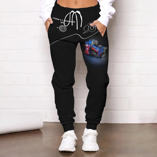 Unisex Clothing, Photographer Jogger, Jogger Sportwear, Jogger Pant For Men and Women style option 1