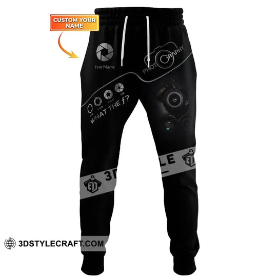 Unisex Clothing, Photographer Jogger, Jogger Sportwear, Jogger Pant For Men and Women style option 1