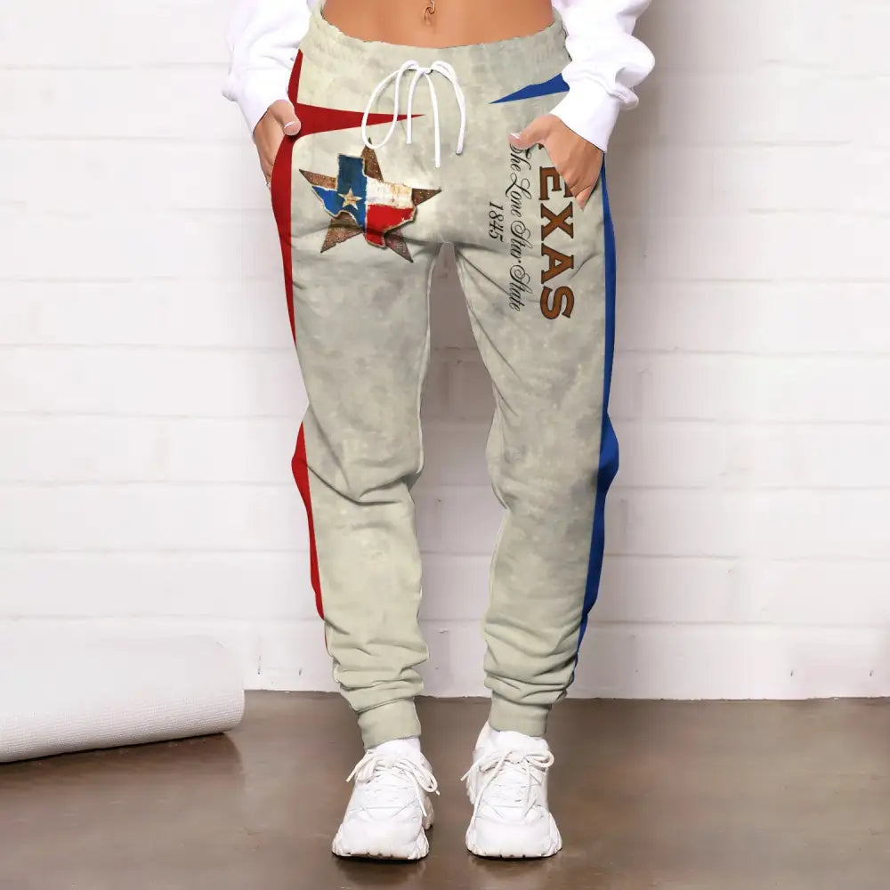 Unisex Clothing Texas Jogger Pants Cities Home Apparel