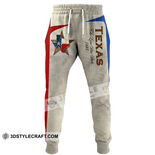 Unisex Clothing, Texas Jogger, Texas Jogger Pants, Texas Cities Jogger, Texas Home Apparel style option 1