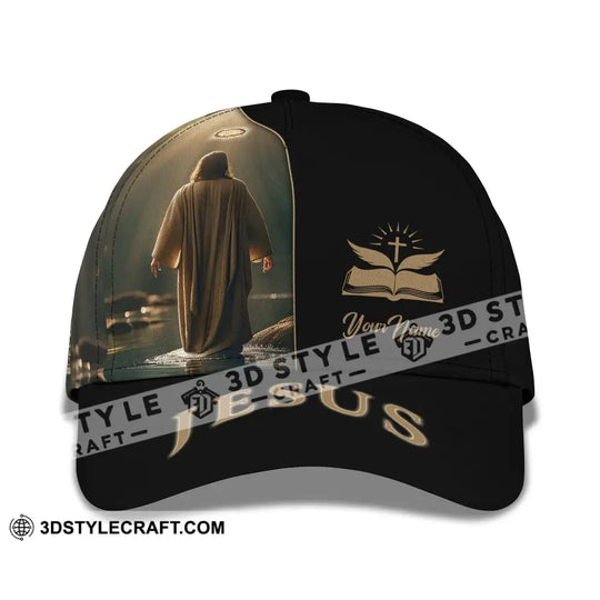 Unisex Hat, Custom Name Jesus Hat, Gift for Christian style option 4
