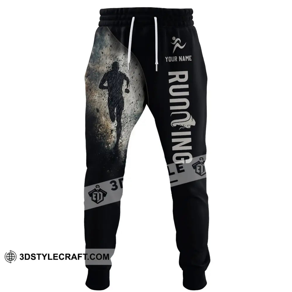 Unisex Pants - Custom Text Pants Marathon Running Lover Sport Pants Pants