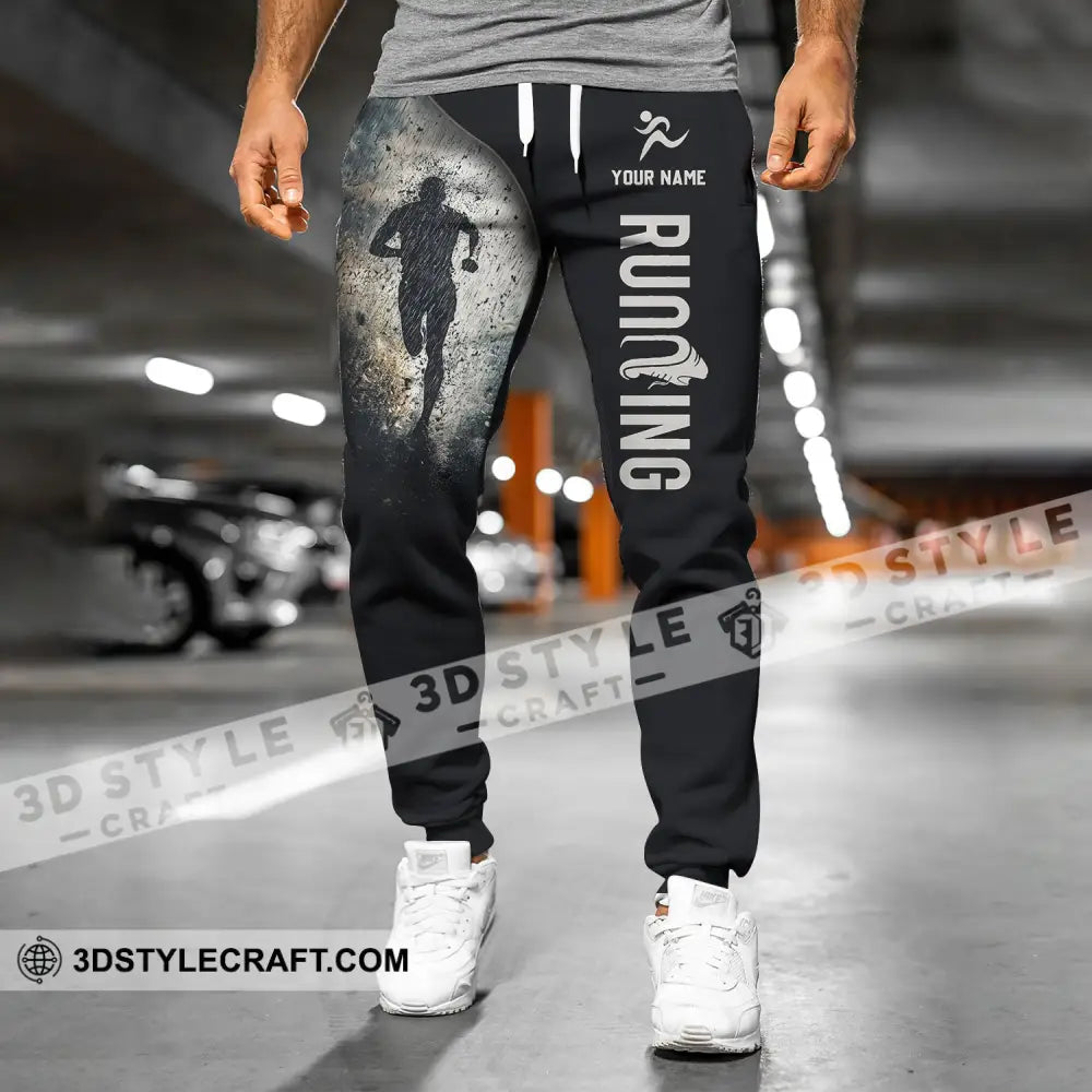 Unisex Pants - Custom Text Pants Marathon Running Lover Sport Pants Pants