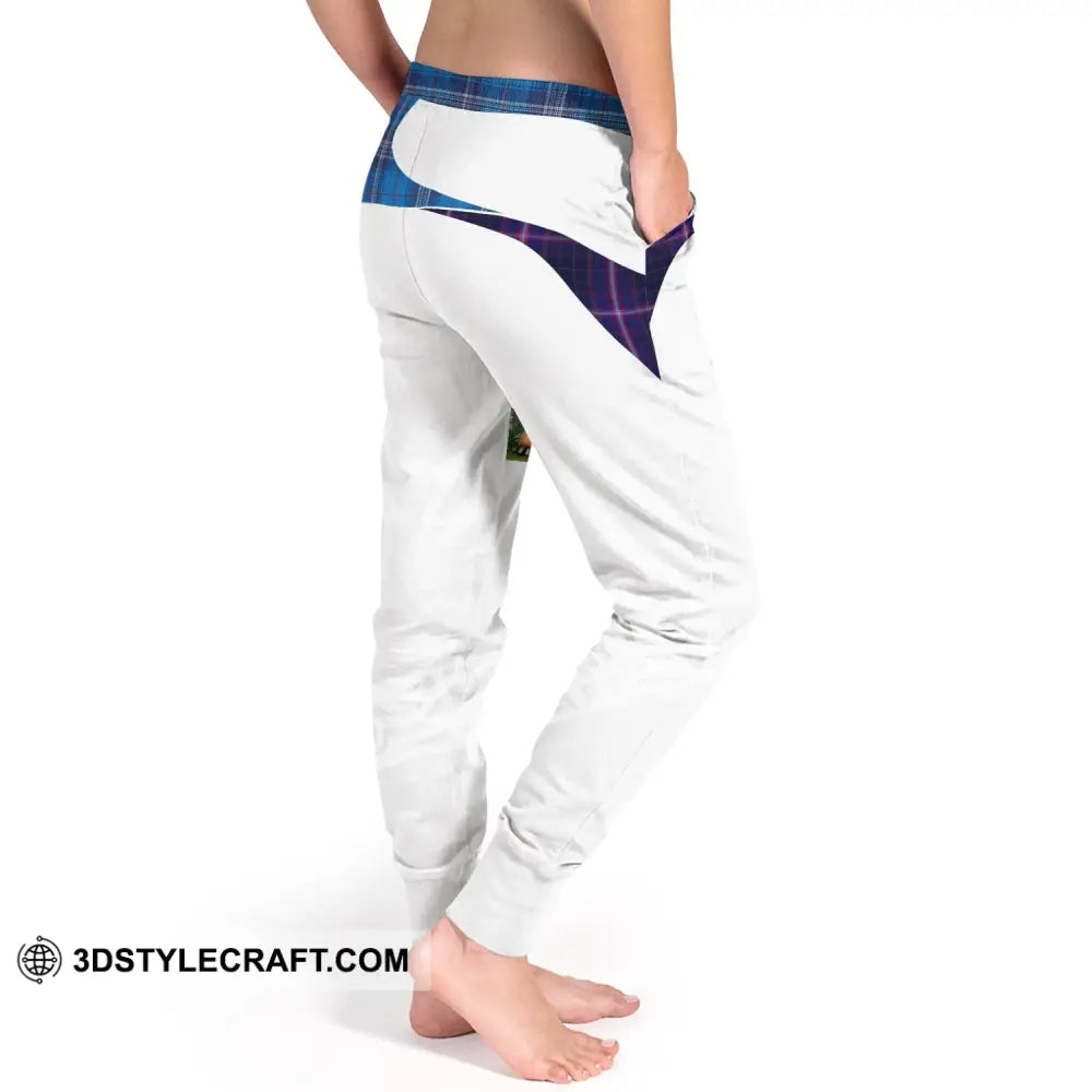 Unisex Pants - Custom Text Pants Scotland Highland Cow With Bagpipes Pants Pants