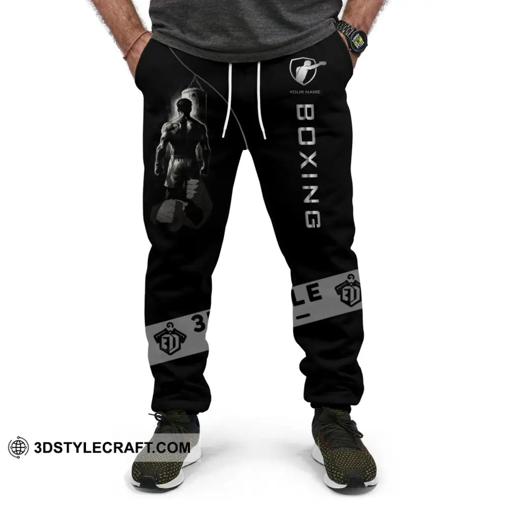 Unisex Pants - Custom Text Pants Strong Men Boxing Lover Sport Pants Pants