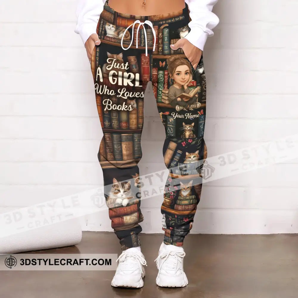 Unisex Pants - Just A Girl Who Loves Books Sport Pants Pants