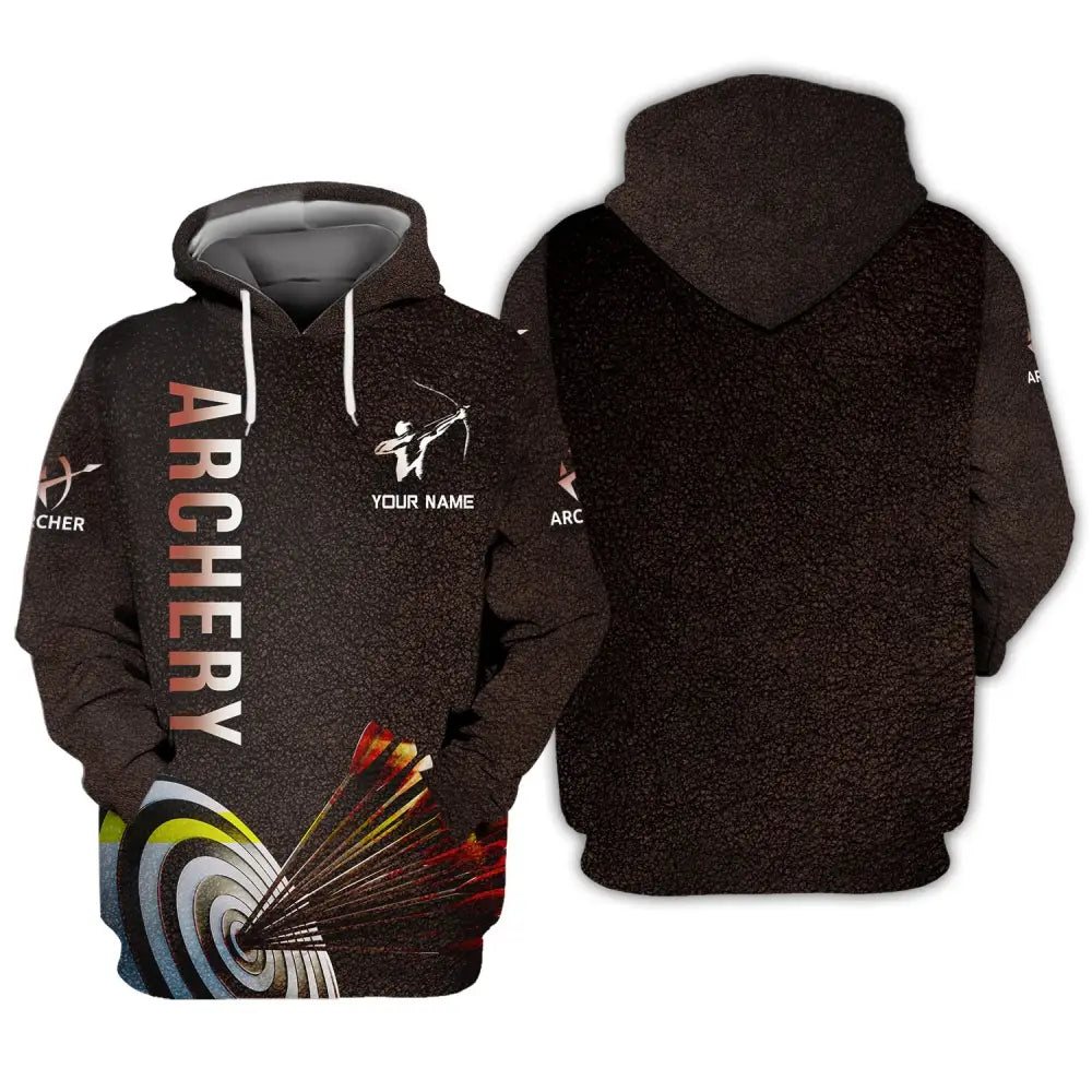 Unisex Shirt Archery T-Shirt Polo Gifts For Lovers Hoodie / S