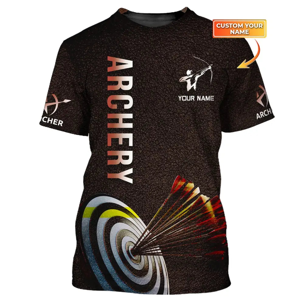 Unisex Shirt Archery T-Shirt Polo Gifts For Lovers / S