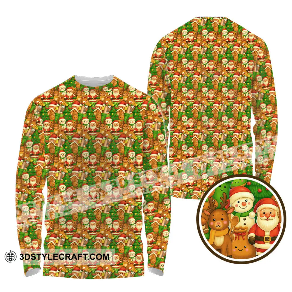 Unisex Shirt Baker Christmas Shirt Long Sleeve Shirt / S T shirt