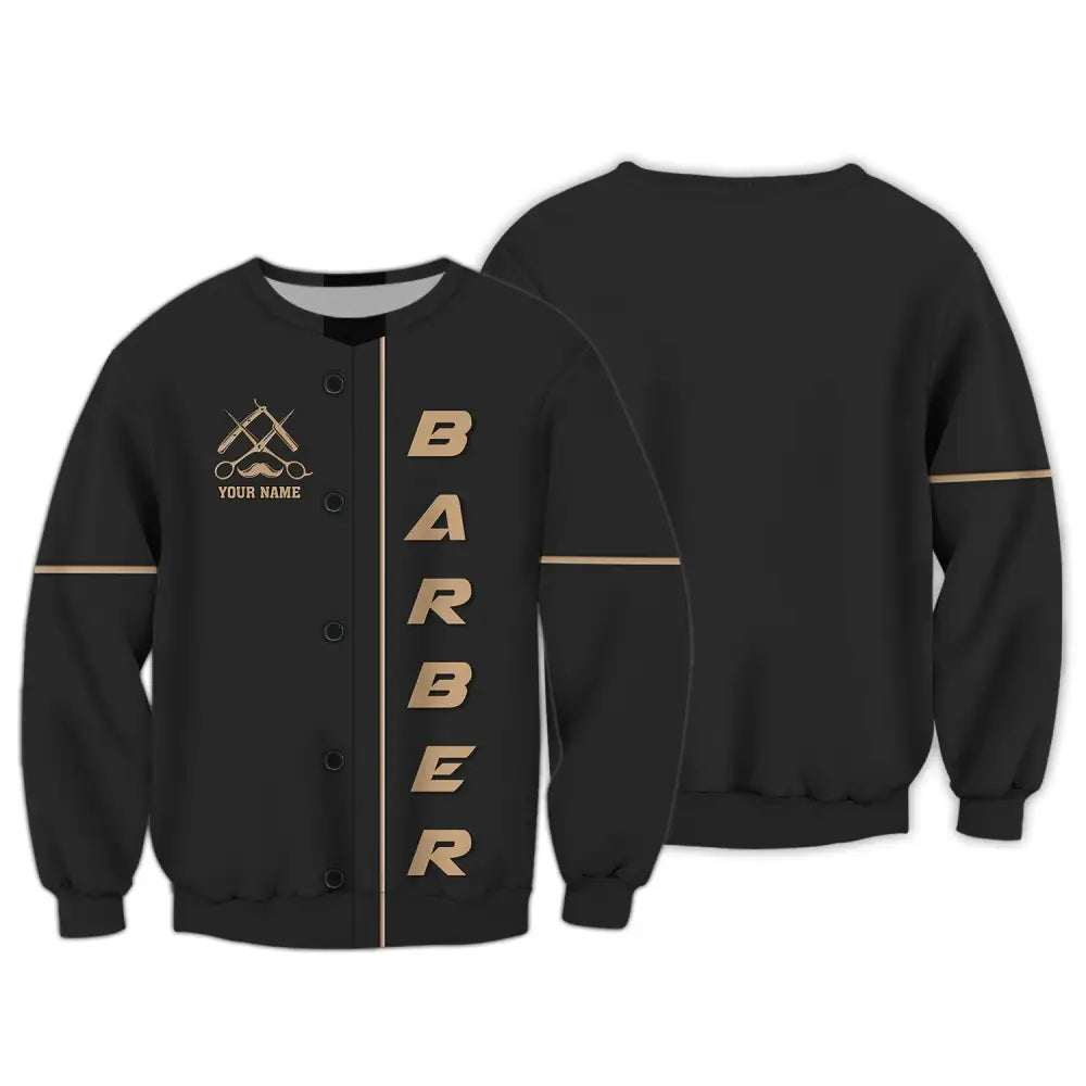 Unisex Shirt Barber For Hairstylists Long Sleeve / S T-Shirt