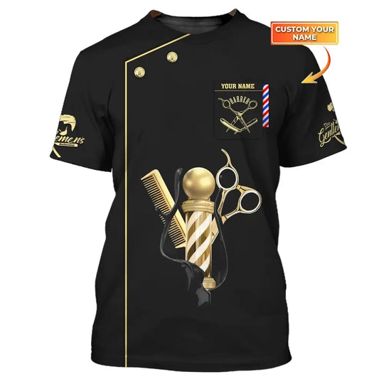 Unisex Shirt, Barber Shirt, Shirt For Hairstylists style option 1