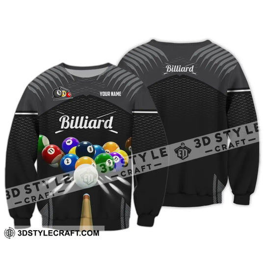 Unisex Shirt, Billiards Custom T-shirt, Billiards Polo Shirt, Billiards Shirt, Shirt For Billiards Lovers style option 4