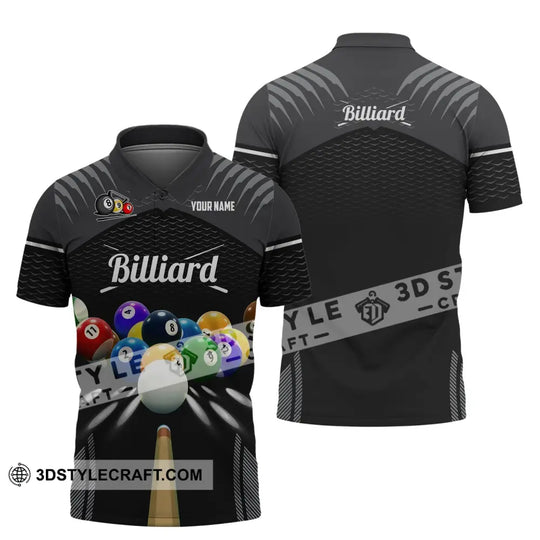 Unisex Shirt, Billiards Custom T-shirt, Billiards Polo Shirt, Billiards Shirt, Shirt For Billiards Lovers style option 3