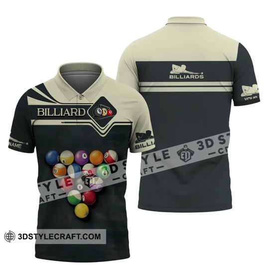 Unisex Shirt, Billiards T-Shirt, Billiard Triangle, Billiards Polo, Billiards Shirt, Shirt For Billiards Lovers style option 3