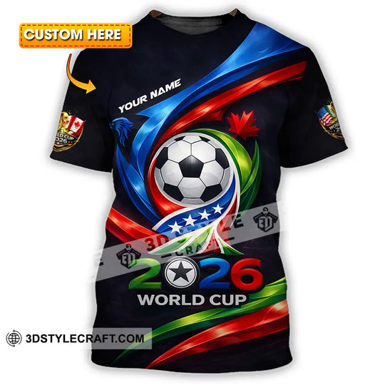 Unisex Shirt - Custom 2026 World Cup 3D Shirt style option 1