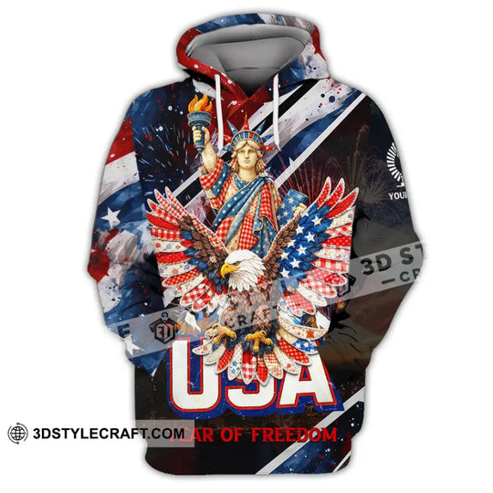 Unisex Shirt - Custom 250 Years Of United State Of America 3D Shirt style option 2