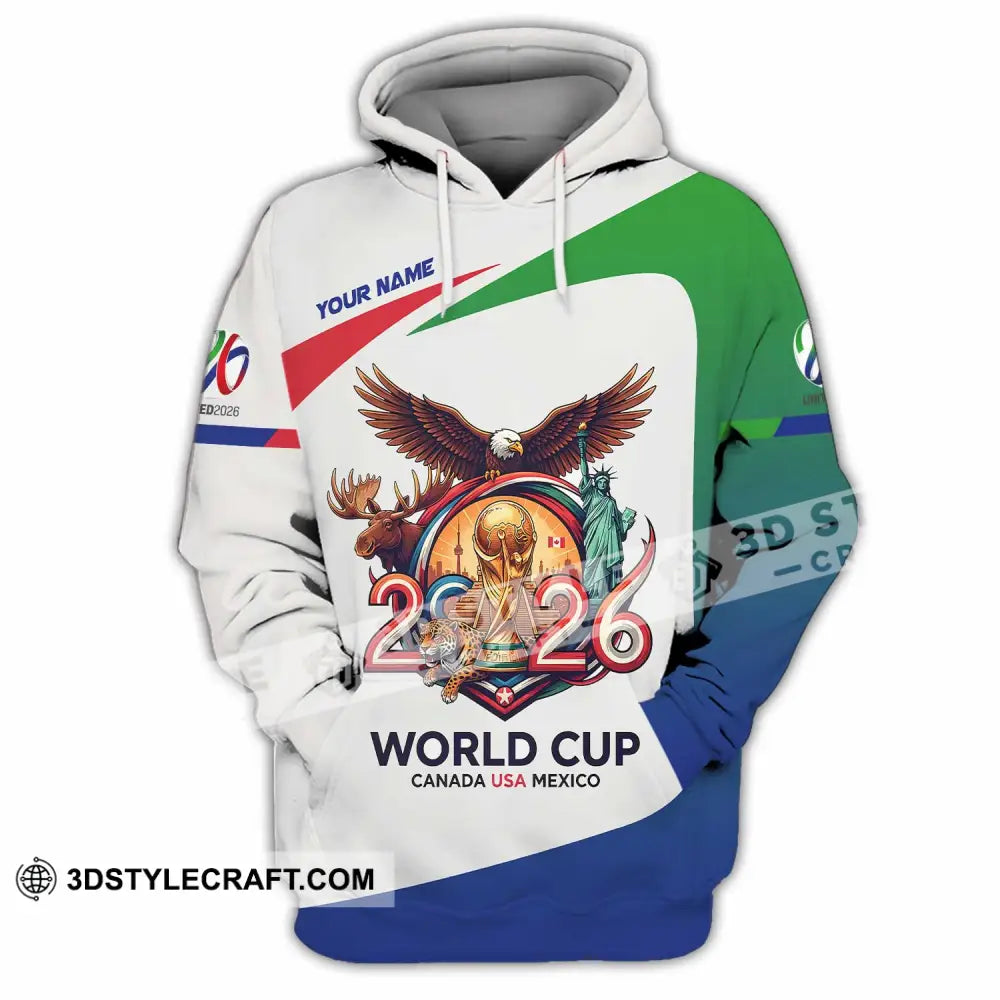 Unisex Shirt - Custom Fifa World Cup 2026 3D Shirt Hoodie / S T-shirt
