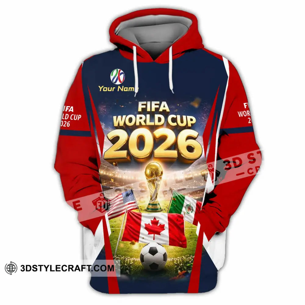 Unisex Shirt - Custom World Cup 2026 3D Shirt Hoodie / S T-shirt