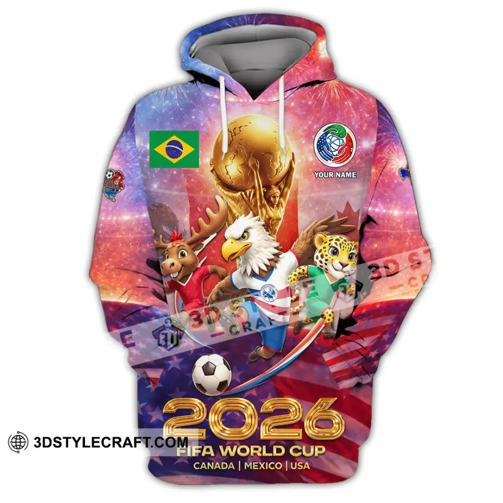 Unisex Shirt - Custom World Cup 2026 3D Shirt Hoodie / S T-shirt