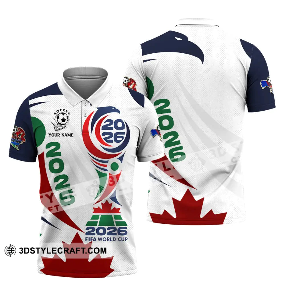 Unisex Shirt - Custom World Cup 2026 3D Shirt Polo Shirt / S T-shirt