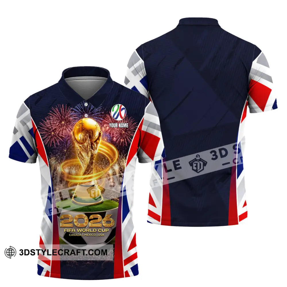 Unisex Shirt - Custom 2026 World Cup 3D Shirt Polo Shirt / S T-shirt