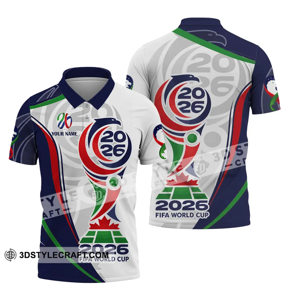 Unisex Shirt - Custom World Cup 2026 3D Shirt Polo Shirt / S T-shirt