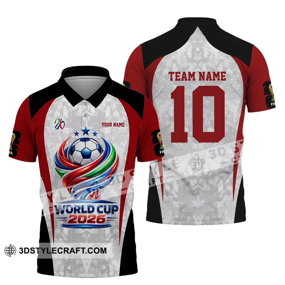 Unisex Shirt - Custom World Cup 2026 3D Shirt Polo Shirt / S T-shirt