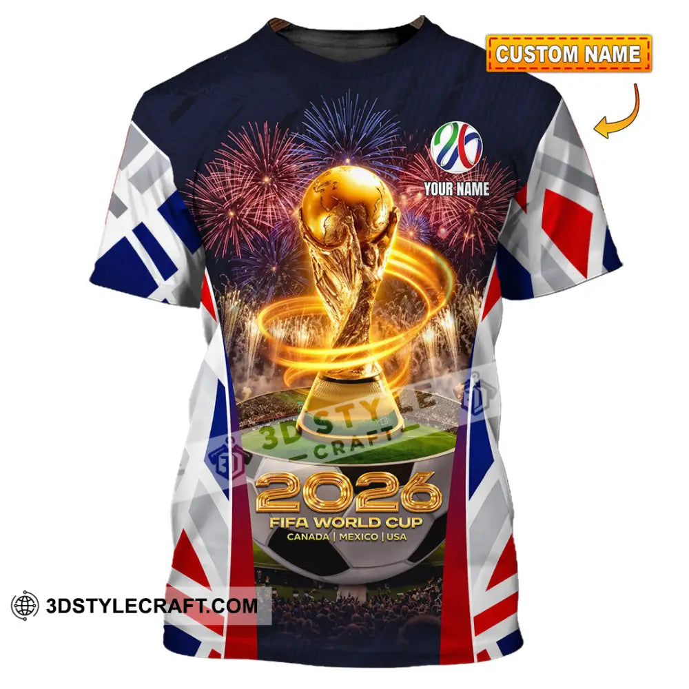 Unisex Shirt - Custom 2026 World Cup 3D Shirt T-shirt