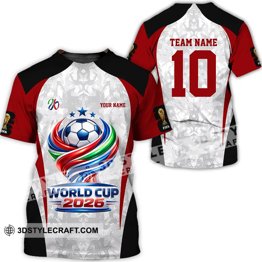 Unisex Shirt - Custom World Cup 2026 3D Shirt T-Shirt / S T-shirt