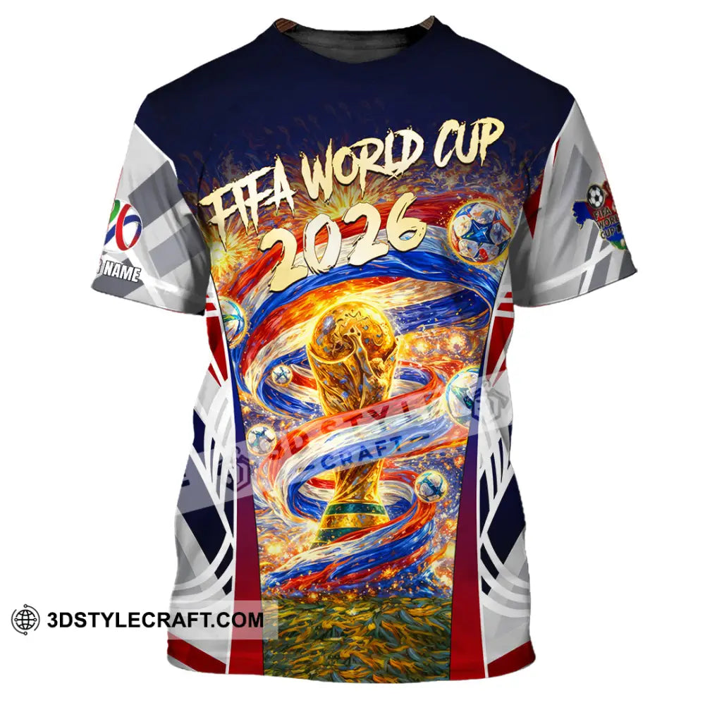 Unisex Shirt - Custom World Cup 2026 3D Shirt T-Shirt / S T-shirt