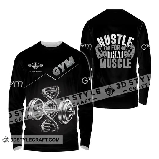 Unisex Shirt - Custom ADN Gym Lover Shirt style option 4
