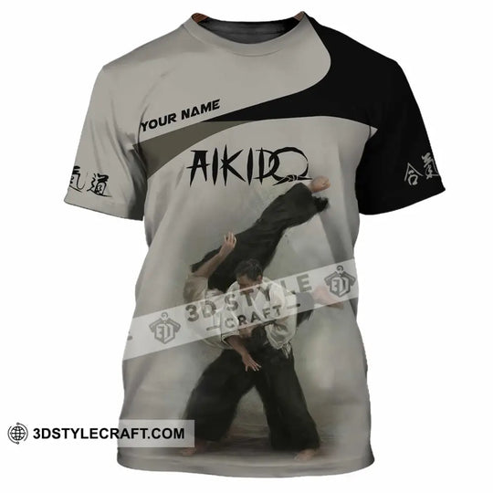 Unisex Shirt - Custom Aikido 3D Shirt style option 3