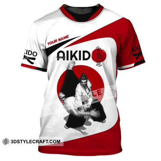 Unisex Shirt - Custom Aikido 3D Shirt style option 2