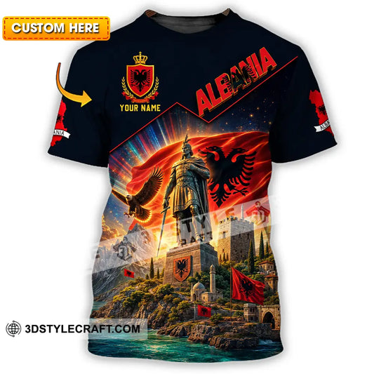Unisex Shirt - Custom Albania Shirt - T-shirt