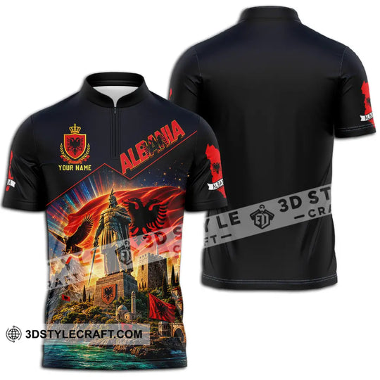Unisex Shirt - Custom Albania Shirt style option 2