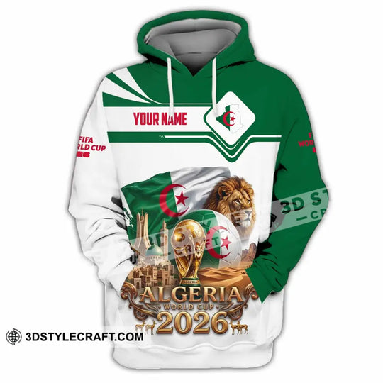 Unisex Shirt - Custom Algeria Shirt style option 2