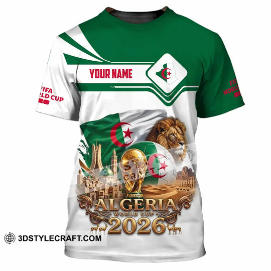 Unisex Shirt - Custom Algeria Shirt style option 4