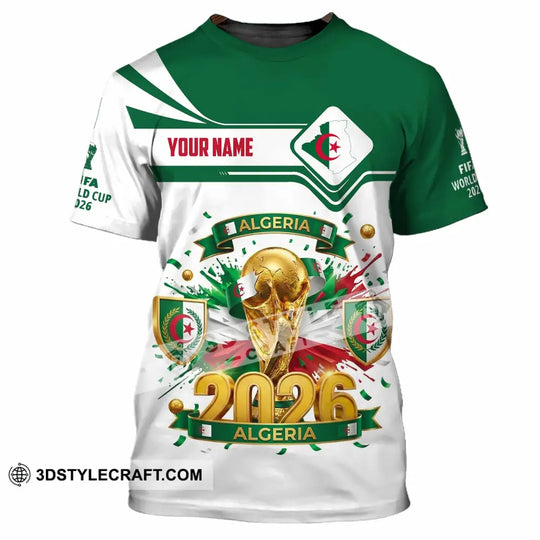 Unisex Shirt - Custom Algeria World Cup 2026 Shirt style option 2