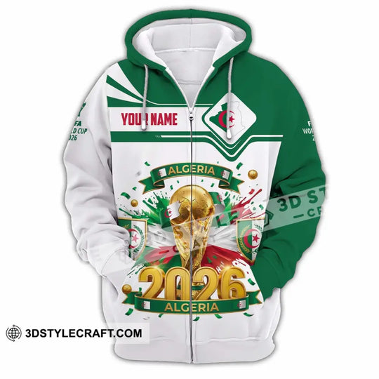 Unisex Shirt - Custom Algeria World Cup 2026 Shirt style option 4