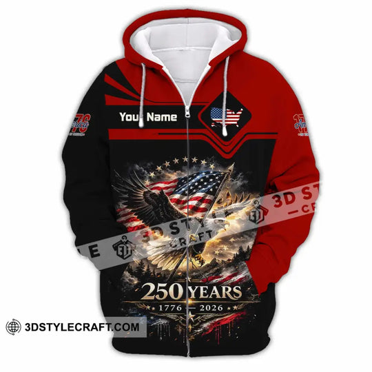 Unisex Shirt - Custom America 250 Years Shirt style option 3