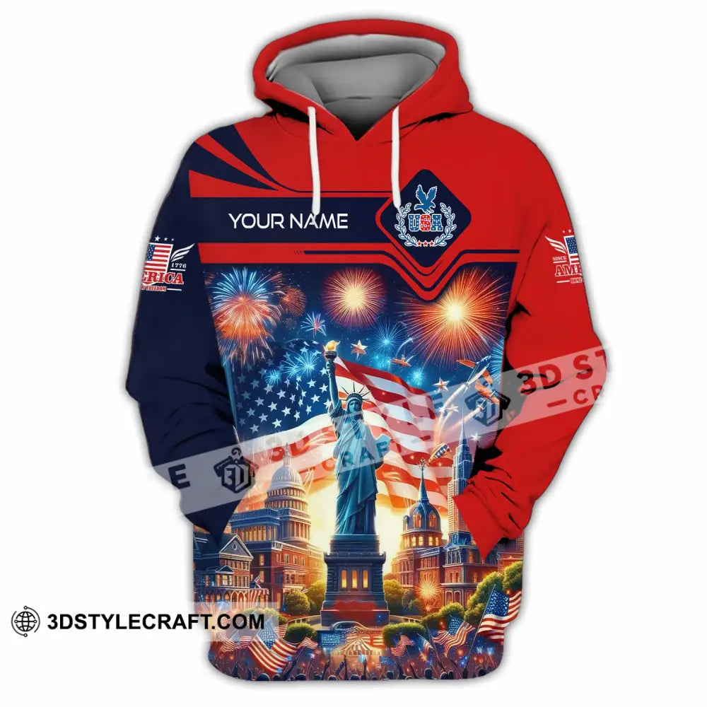 Unisex Shirt - Custom America Shirt Hoodie / S T-shirt