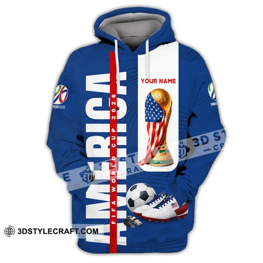 Unisex Shirt - Custom America World Cup 2026 3D Shirt style option 2