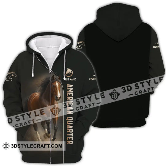 Unisex Shirt - Custom American Quarter Horse Shirt style option 4